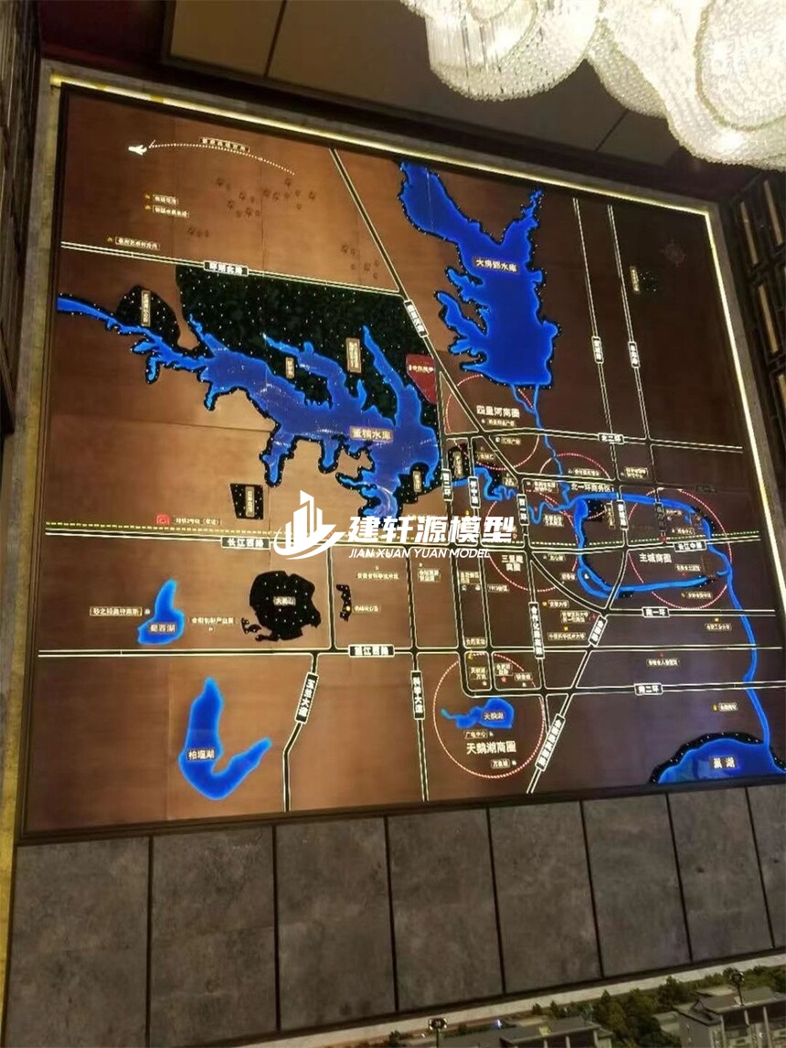 永和区域壁挂模型制作