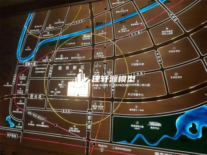 永和区域壁挂模型