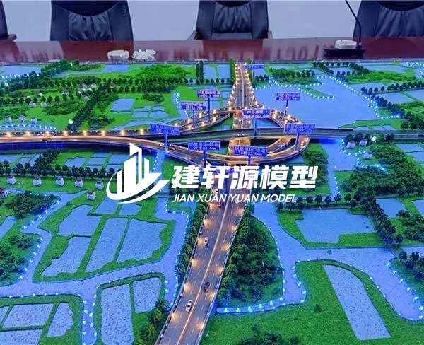 永和高速公路沙盘定制